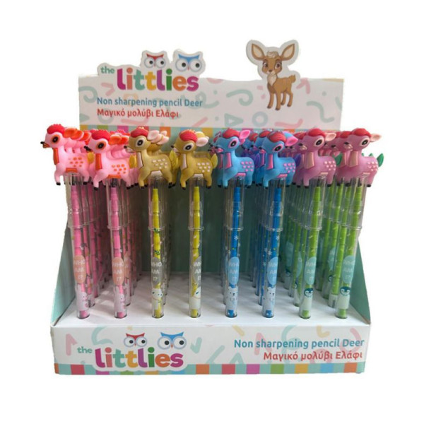 ΜΑΓΙΚΟ ΜΟΛΥΒΙ DEER ΔΙΑΦ ΧΡΩΜ THE LITTLIES (48ΤΕΜ)