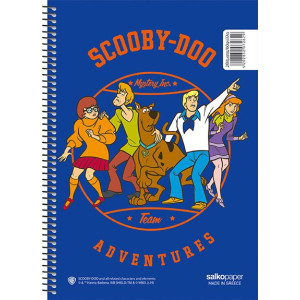 ΣΠΙΡΑΛ SCOOBY DOO 21X29/120ΣΕΛ 2Θ