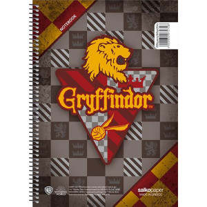 ΣΠΙΡΑΛ HARRY POTTER SCHOOL PRIDE 17X25/180ΣΕΛ 3Θ
