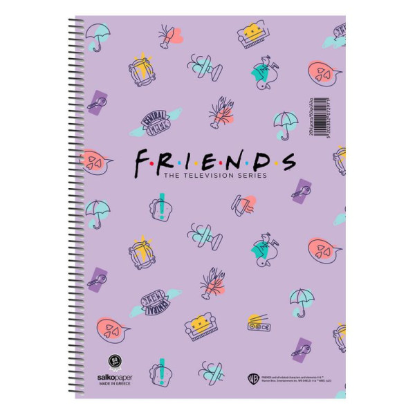 ΣΠΙΡΑΛ FRIENDS CENTRAL PERK  17Χ25/120 ΣΕΛ 2Θ