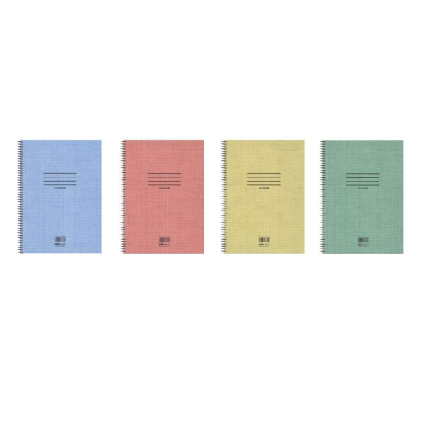 ΣΠΙΡΑΛ COLORLINE 21X29/240ΣΕΛ 4Θ