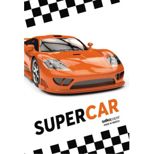 ΤΕΤΡΑΔΙΟ ΚΑΡΦΙΤΣΑ SUPER CARS 17X25/40Φ