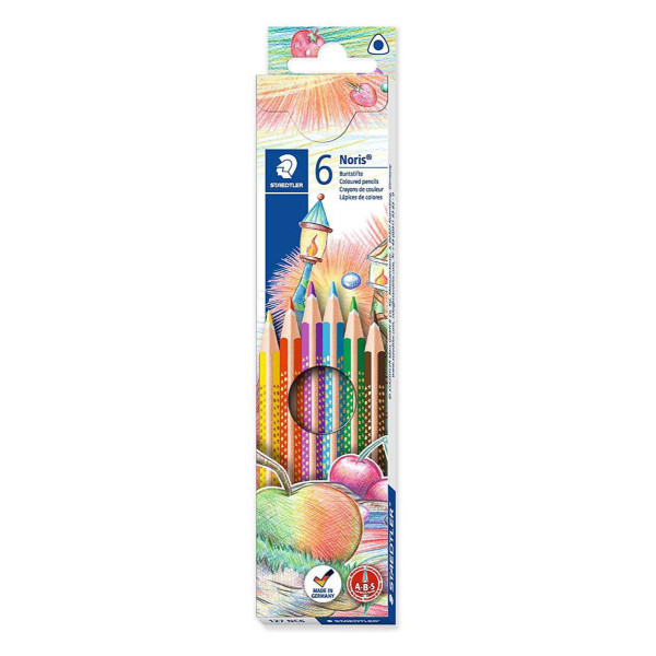 ΞΥΛΟΜΠΟΓΙΑ ΤΡΙΓΩΝΙΚΗ NORIS CLUB 6PCS 127 NC6 STAEDTLER