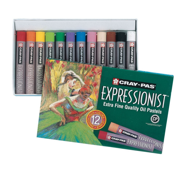 ΣΕΤ ΛΑΔΟΠΑΣΤΕΛ CRAY-PAS EXPRESSIONIST 10mm 12 ΧΡΩΜΑΤΩΝ