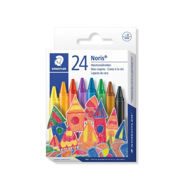 ΣΕΤ ΚΗΡΟΜΠΟΓΙΑΣ 220NC24 NORIS CLUB STAEDTLER 24ΤΕΜ
