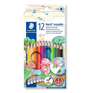 ΣΕΤ ΞΥΛΟΜΠΟΓΙΑΣ ΜΕ ΓΟΜΑ NORIS CLUB 144 50NC12 STAEDTLER 12ΤΕΜ