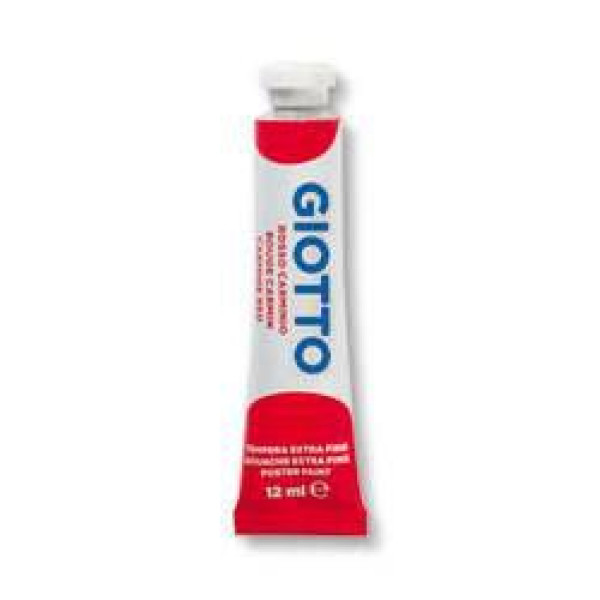 ΤΕΜΠΕΡΑ 12ML ΚΟΚΚΙΝΟ CARMINE GIOTTO EXTRA FINE