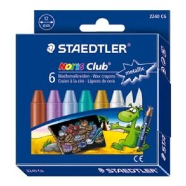 ΣΕΤ ΚΗΡΟΜΠΟΓΙΑΣ 2240 C6 NORIS CLUB STAEDTLER 6ΤΕΜ