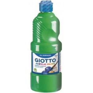 ΑΚΡΥΛΙΚΗ ΤΕΜΠΕΡΑ ΠΡΑΣΙΝΗ 500ML GIOTTO