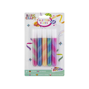 ΚΟΛΛΑ TWISTED GLITTER GLUES ΣΕΤ 5TEM 8ML