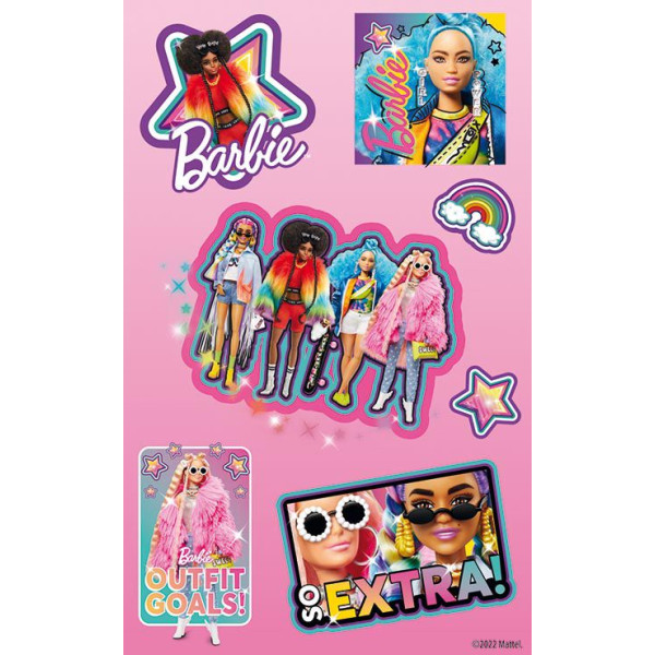ΑΥΤΟΚΟΛΛΗΤΑ BARBIE 3 ΦΥΛΛΑ