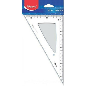 ΤΡΙΓΩΝΟ ΓΕΩΜΕΤΡΙΚΟ CRISTAL 146 21CM 60 ΜΟΙΡΕΣ