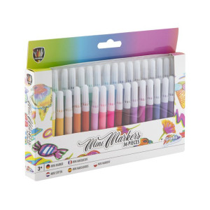 ΜΑΡΚΑΔΟΡΟΙ ΖΩΓΡΑΦΙΚΗΣ ΣΕΤ 36ΤΕΜ MINI MARKERS