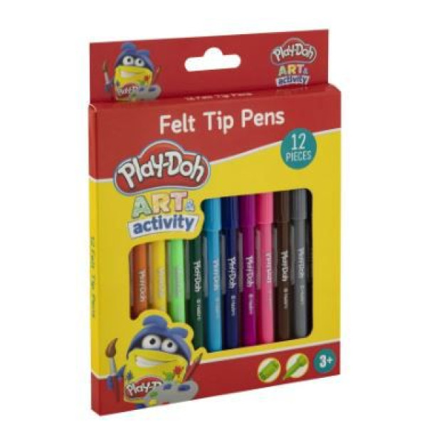 ΜΑΡΚΑΔΟΡΟΙ ΛΕΠΤΟΙ 12 ΤΕΜ PLAY DOH