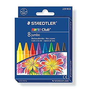 ΚΗΡΟΜΠΟΓΙΑ JUMBO 8τεμ NORIS CLUB STAEDTLER 229 NC8