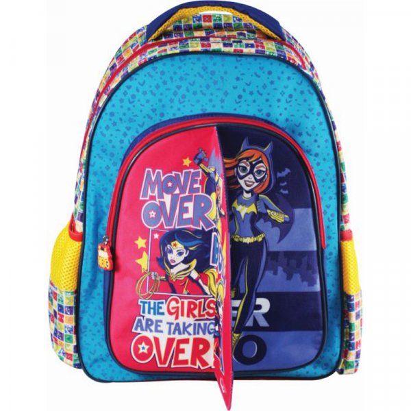 ΤΣΑΝΤΑ ΠΛΑΤΗΣ "SUPER HERO GIRLS" 3 ΘΗΚΕΣ