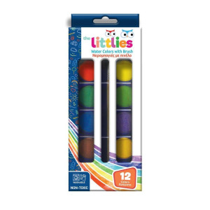 ΝΕΡΟΜΠΟΓΙΕΣ ΜΕ ΠΙΝΕΛΟ 12ΧΡΩΜΑΤΑ LITTLIES