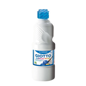 ΑΚΡΥΛΙΚΗ ΤΕΜΠΕΡΑ ΛΕΥΚΗ 500ML GIOTTO