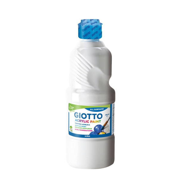ΑΚΡΥΛΙΚΗ ΤΕΜΠΕΡΑ ΛΕΥΚΗ 500ml GIOTTO