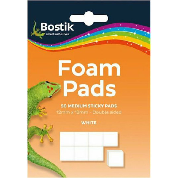 ΑΥΤΟΚΟΛΛΗΤΑ ΔΙΠΛΗΣ ΟΨΗΣ FOAM PADS 12MMX12MM 50TEM