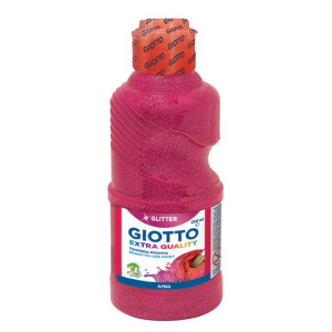 ΤΕΜΠΕΡΑ ΜΠΟΥΚΑΛΙ 250ML MAGENTA GLITTER GIOTTO