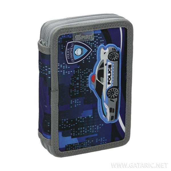 ΚΑΣΕΤΙΝΑ ΔΙΠΛΗ ΓΕΜΑΤΗ 3D "POLICE"