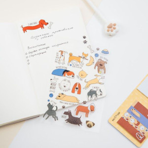 ΑΥΤΟΚΟΛΛΗΤΑ  MESHU "BEST FRIEND", 10x21cm, 26 stickers