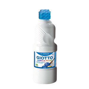 ΑΚΡΥΛΙΚΗ ΤΕΜΠΕΡΑ ΛΕΥΚΗ 500ML GIOTTO