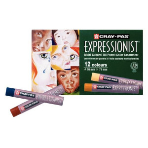 ΣΕΤ ΛΑΔΟΠΑΣΤΕΛ CRAY-PAS EXPRESSIONIST MULTICULTURAL 12 ΧΡΩΜΑΤΩΝ