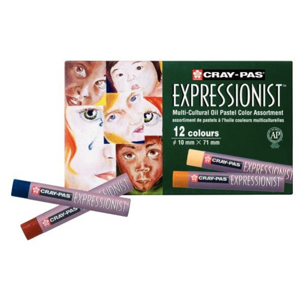 ΣΕΤ ΛΑΔΟΠΑΣΤΕΛ CRAY-PAS EXPRESSIONIST MULTICULTURAL 12 ΧΡΩΜΑΤΩΝ