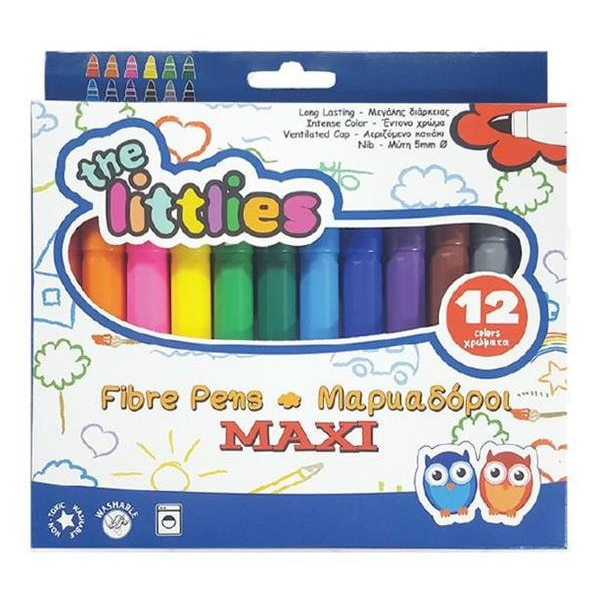 ΜΑΡΚΑΔΟΡΟΙ ΖΩΓΡΑΦΙΚΗΣ ΧΟΝΤΡΟΙ 24ΤΕΜ THE LITTLIES