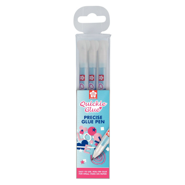 ΣΕΤ ΚΟΛΛΕΣ ΣΤΥΛΟ SAKURA QUICKIE GLUE 3 ΤΕΜΑΧΙΩΝ