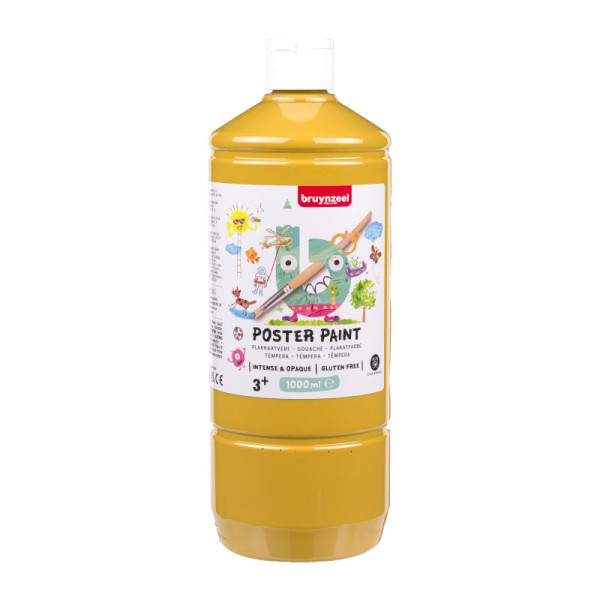 ΤΕΜΠΕΡΑ  POSTER PAINT 227  1000ML YELLOW OCRE BZL