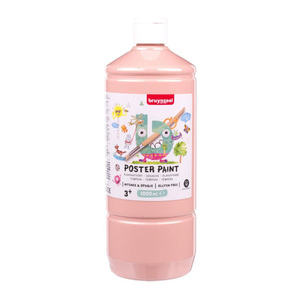 ΤΕΜΠΕΡΑ  POSTER PAINT 374  1000ML ROSE BEIGE BZL