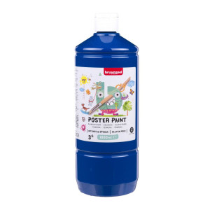 ΤΕΜΠΕΡΑ  POSTER PAINT 502  1000ML DEEP BLUE BZL