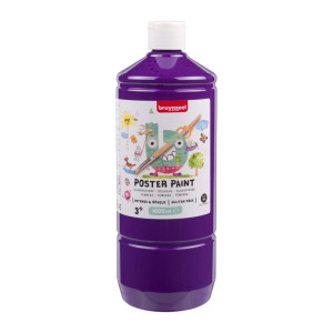 ΤΕΜΠΕΡΑ  POSTER PAINT 573  1000ML ΜΩΒ BZL