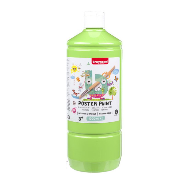ΤΕΜΠΕΡΑ  POSTER PAINT 665  1000ML SPR.GREEN BZL