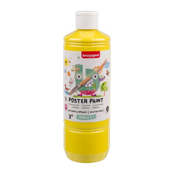 ΤΕΜΠΕΡΑ  POSTER PAINT 275  500ML PRM.YELLOW BZL