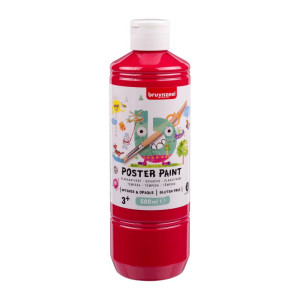 ΤΕΜΠΕΡΑ  POSTER PAINT 332  500ML PRIM.RED BZL