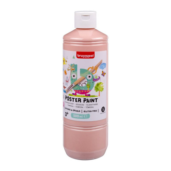 ΤΕΜΠΕΡΑ  POSTER PAINT 374  500ML ROSE BG BZL