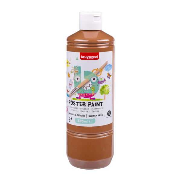 ΤΕΜΠΕΡΑ  POSTER PAINT 401  500ML ΚΑΦΕ ΑΝΟΙΧΤΟ BZL