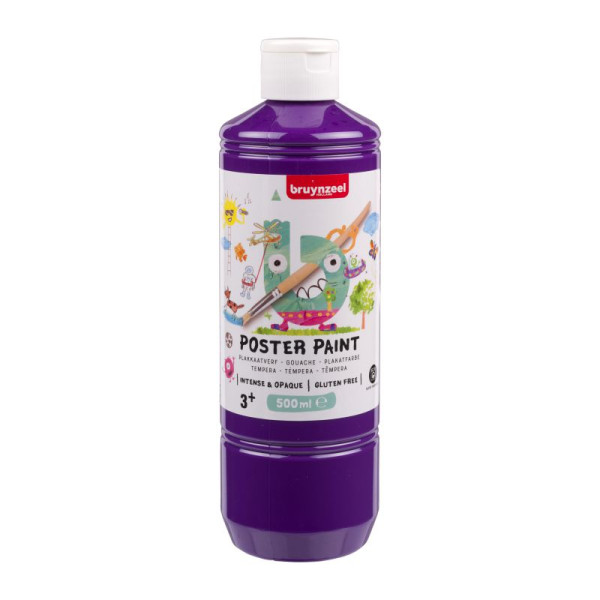 ΤΕΜΠΕΡΑ  POSTER PAINT 573  500ML ΜΩΒ BZL