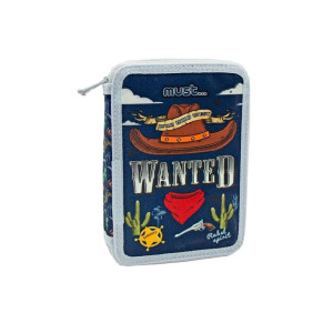 ΣΧΟΛΙΚΗ ΚΑΣΕΤΙΝΑ ΔΙΠΛΗ ΓΕΜΑΤΗ "WANTED" MUST ΣΧΟΛΙΚΗ ΚΑΣΕΤΙΝΑ ΔΙΠΛΗ ΓΕΜΑΤΗ "WANTED" MUST