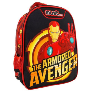 ΤΣΑΝΤΑ ΠΛΑΤΗΣ ΝΗΠΙΟΥ "AVENGERS IRON MAN" 2 ΘΗΚΕΣ MUST