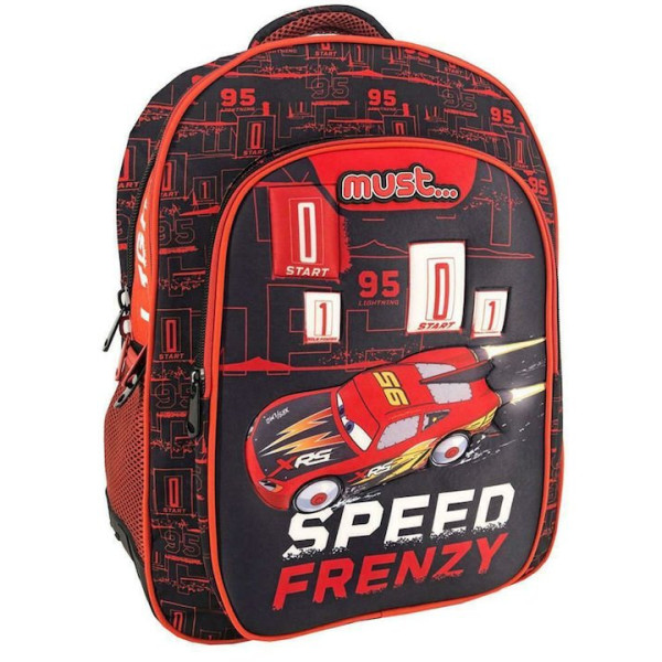 ΤΣΑΝΤΑ ΠΛΑΤΗΣ "CARS SPEED" 3 ΘΗΚΕΣ