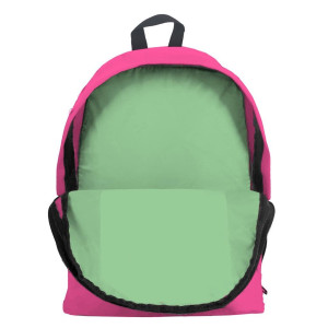 ΤΣΑΝΤΑ ΠΛΑΤΗΣ MUST MONOCHROME PLUS COLORED INSIDE ΡΟΖ FLUO MUST