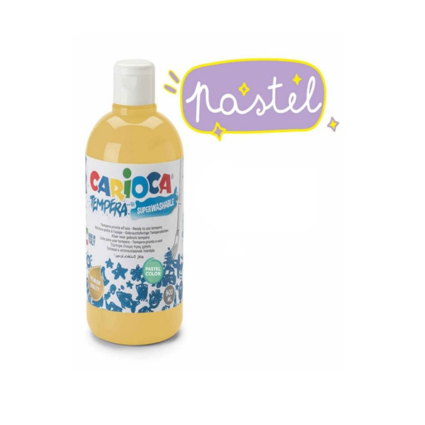ΤΕΜΠΕΡΕΣ 500ml ΠΑΣΤΕΛ ΚΙΤΡΙΝΟ CARIOCA