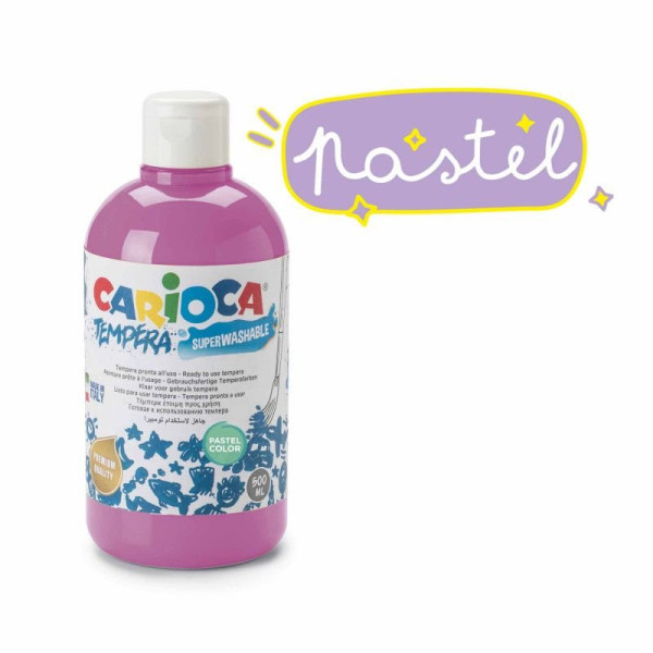 ΤΕΜΠΕΡΕΣ 500ml ΠΑΣΤΕΛ ΜΩΒ CARIOCA