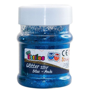 ΧΡΥΣΟΣΚΟΝΗ GLITTER ΜΠΛΕ 113g THE LITTLIES