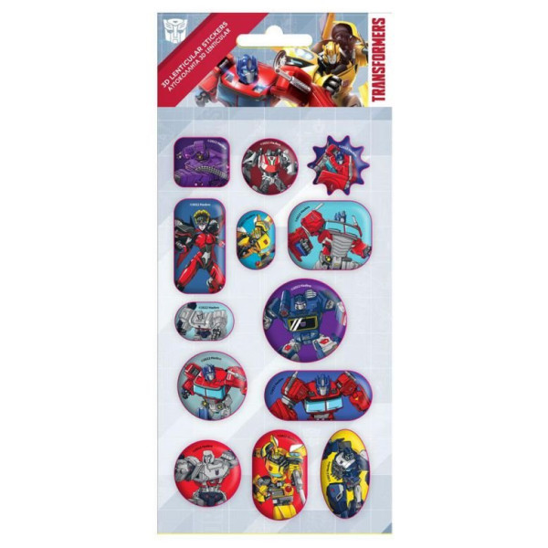 ΑΥΤΟΚΟΛΛΗΤΑ 3D LENTICULAR "TRANSFORMERS"